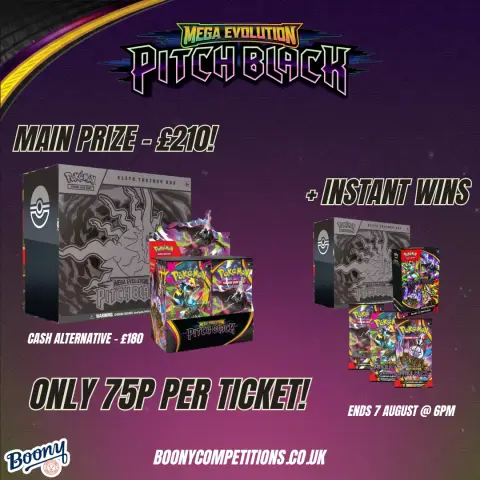 Win a Pitch Black Elite Bundle + Instant Wins